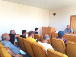 Training In Shirak and Gegharkunik