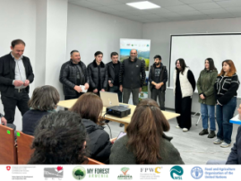 Swiss Development Cooperation Delegation Visits Agroforestry Pilot Sites in Bazum and Lernavan 